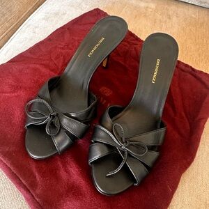 BRUNO MAGLI Open Toe Bow Heel